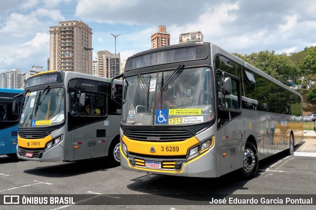 Transunião Transportes 3 6289 na cidade de São Paulo, São Paulo, Brasil, por José Eduardo Garcia Pontual. ID da foto: 9653185.