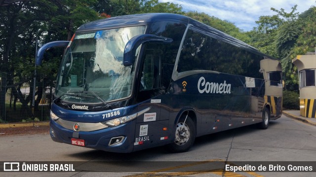 Viação Cometa 719586 na cidade de São Paulo, São Paulo, Brasil, por Espedito de Brito Gomes. Número da foto: #9653767.