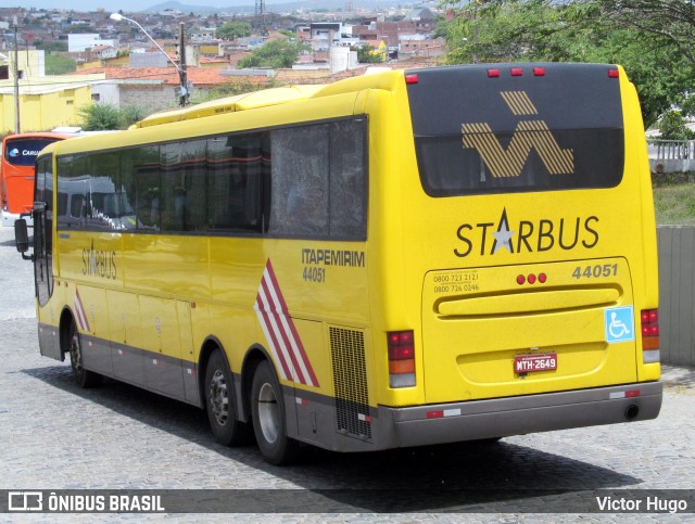 Viação Itapemirim 44051 na cidade de Caruaru, Pernambuco, Brasil, por Victor Hugo. ID da foto: 9652917.