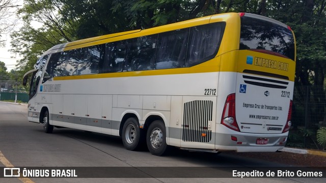 Empresa Cruz 22712 na cidade de São Paulo, São Paulo, Brasil, por Espedito de Brito Gomes. Número da foto: #9653783.