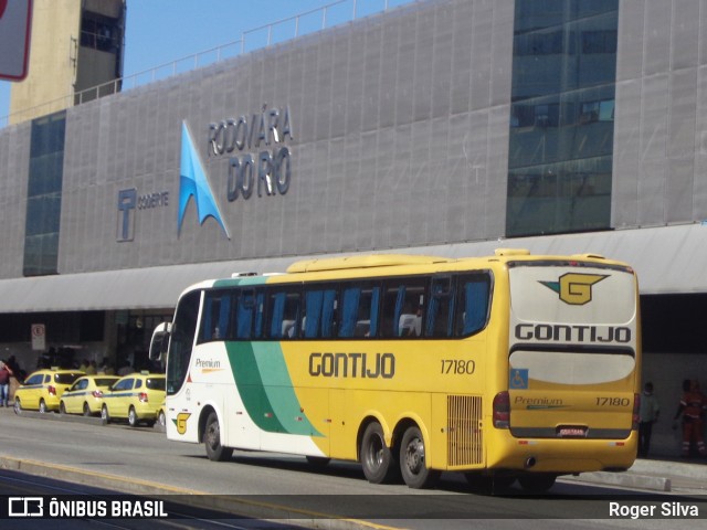 Empresa Gontijo de Transportes 17180 na cidade de Rio de Janeiro, Rio de Janeiro, Brasil, por Roger Silva. Número da foto: #9654174.