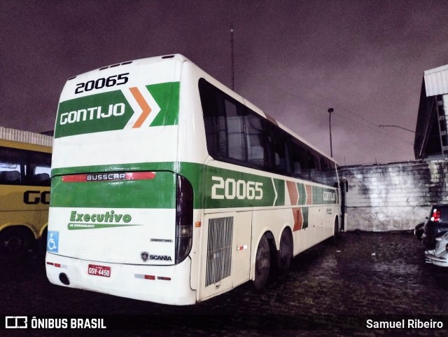 Empresa Gontijo de Transportes 20065 na cidade de Uberlândia, Minas Gerais, Brasil, por Samuel Ribeiro. ID da foto: 9653727.