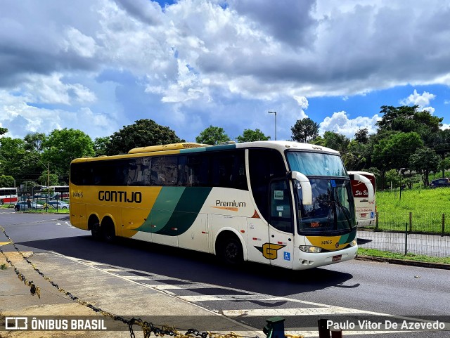 Empresa Gontijo de Transportes 14165 na cidade de Ribeirão Preto, São Paulo, Brasil, por Paulo Vitor De Azevedo. ID da foto: 9652654.