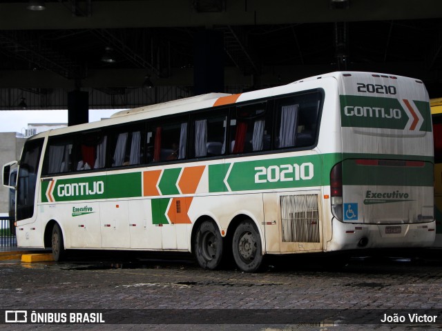 Empresa Gontijo de Transportes 20210 na cidade de Petrolina, Pernambuco, Brasil, por João Victor. ID da foto: 9656716.