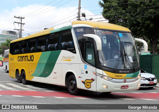 Empresa Gontijo de Transportes 19105 na cidade de São Paulo, São Paulo, Brasil, por George Miranda. Número da foto: #9655373.