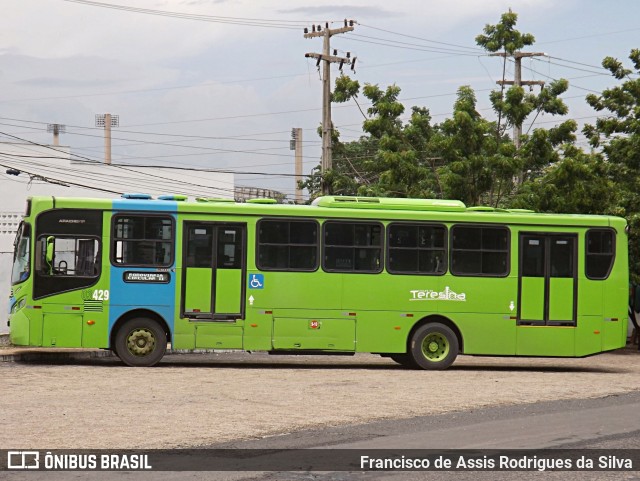 Taguatur - Taguatinga Transporte e Turismo 03429 na cidade de Teresina, Piauí, Brasil, por Francisco de Assis Rodrigues da Silva. ID da foto: 9656744.