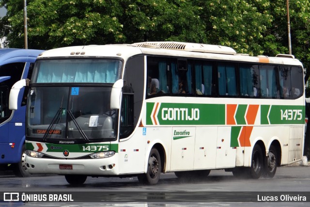 Empresa Gontijo de Transportes 14375 na cidade de Vitória, Espírito Santo, Brasil, por Lucas Oliveira. ID da foto: 9656208.