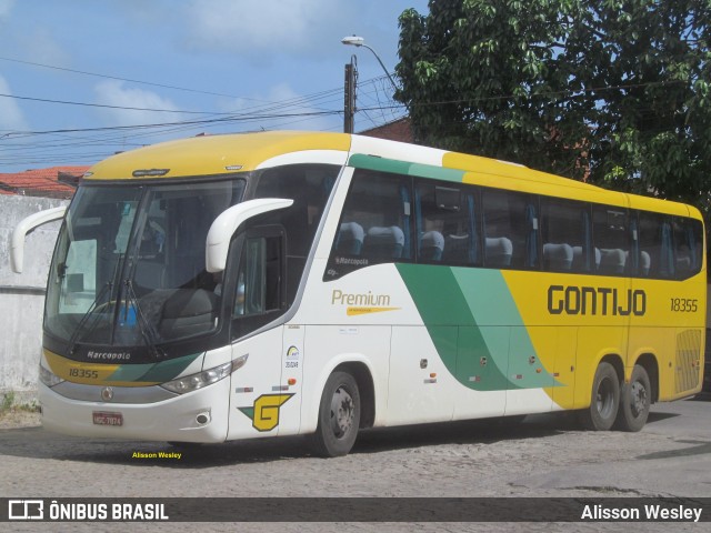 Empresa Gontijo de Transportes 18355 na cidade de Fortaleza, Ceará, Brasil, por Alisson Wesley. ID da foto: 9655617.