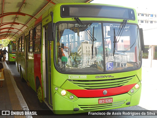 Transporte Coletivo Cidade Verde 02204 na cidade de Teresina, Piauí, Brasil, por Francisco de Assis Rodrigues da Silva. ID da foto: 9656996.