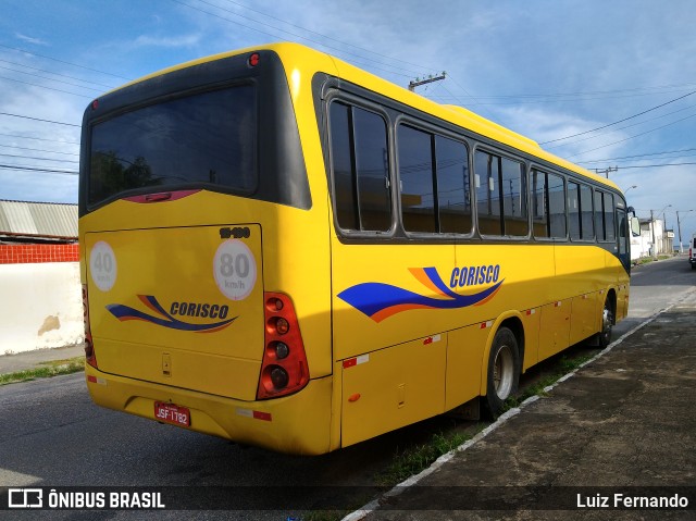 Corisco Turismo 3302 na cidade de Maceió, Alagoas, Brasil, por Luiz Fernando. Número da foto: #9656018.