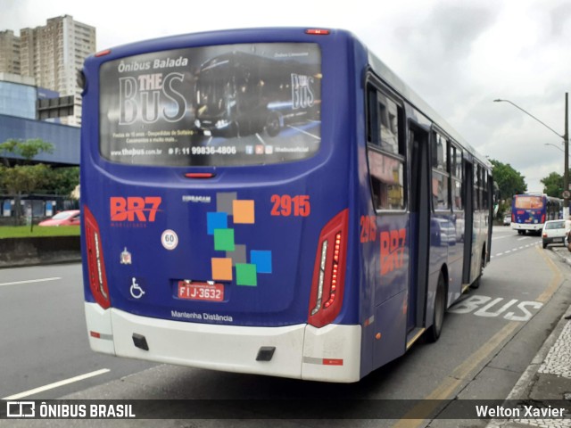 BR7 Mobilidade 2915 na cidade de São Bernardo do Campo, São Paulo, Brasil, por Welton Xavier. Número da foto: #9656690.