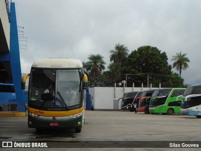 Viação Motta 31743 na cidade de Goiânia, Goiás, Brasil, por Silas Gouvea. Número da foto: #9654768.
