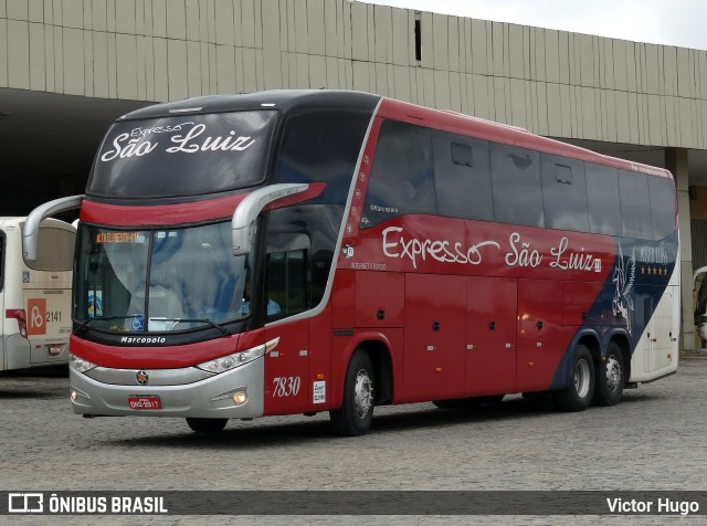 Expresso São Luiz 7830 na cidade de Caruaru, Pernambuco, Brasil, por Victor Hugo. Número da foto: #9654891.