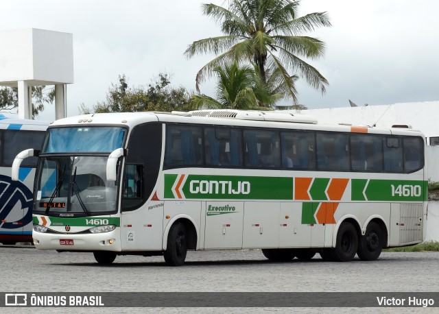 Empresa Gontijo de Transportes 14610 na cidade de Caruaru, Pernambuco, Brasil, por Victor Hugo. Número da foto: #9654901.