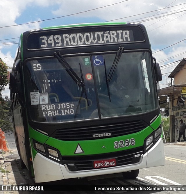 VB Transportes e Turismo 3256 na cidade de Campinas, São Paulo, Brasil, por Leonardo Sebastiao dos Santos Rodrigues. Número da foto: #9655633.