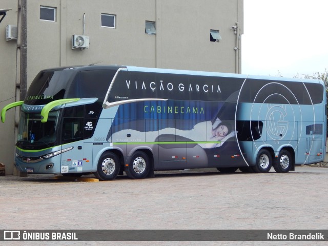 Viação Garcia 86085 na cidade de Curitiba, Paraná, Brasil, por Netto Brandelik. ID da foto: 9655055.