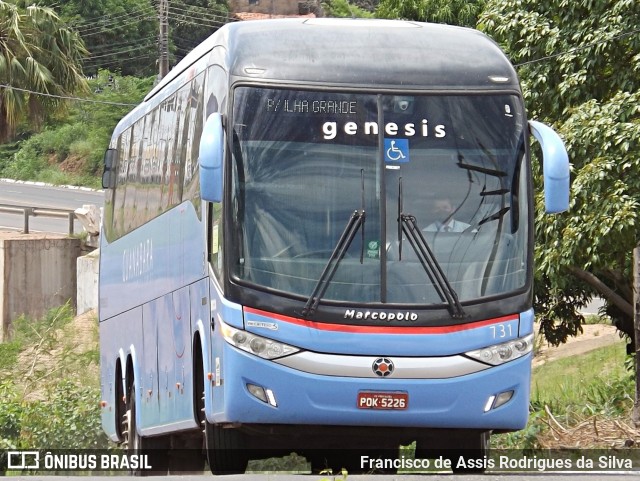 Expresso Guanabara 731 na cidade de Teresina, Piauí, Brasil, por Francisco de Assis Rodrigues da Silva. ID da foto: 9656718.