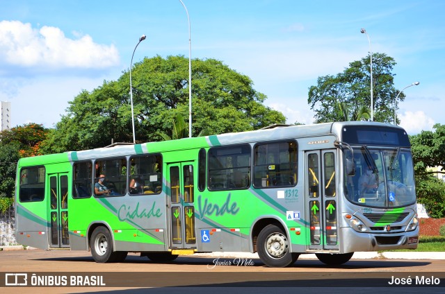 Cidade Verde Transporte Rodoviário 1312 na cidade de Maringá, Paraná, Brasil, por José Melo. Número da foto: #9659847.