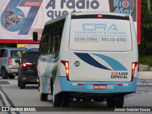 CRA Transporte e Turismo 2301420 na cidade de Manaus, Amazonas, Brasil, por Jeison Gabriel Souza. Número da foto: #9657158.