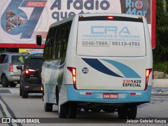 CRA Solução em Transportes e Turismo 2301420 na cidade de Manaus, Amazonas, Brasil, por Jeison Gabriel Souza. ID da foto: 9657158.