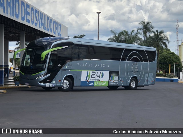 Viação Garcia 82048 na cidade de Osvaldo Cruz, São Paulo, Brasil, por Carlos Vinicius Estevão Menezes. Número da foto: #9657775.