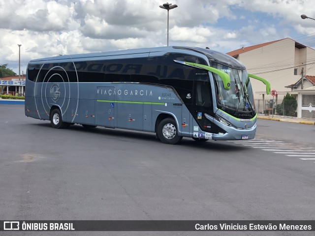 Viação Garcia 82048 na cidade de Osvaldo Cruz, São Paulo, Brasil, por Carlos Vinicius Estevão Menezes. Número da foto: #9657779.