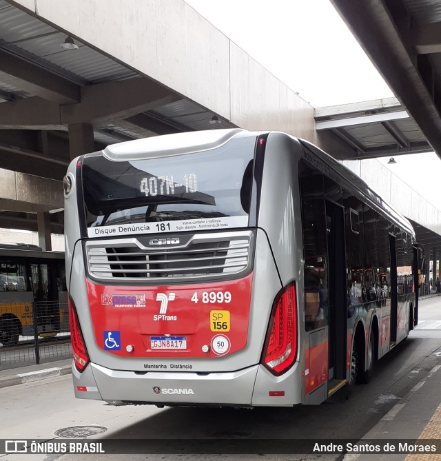 Express Transportes Urbanos Ltda 4 8999 na cidade de São Paulo, São Paulo, Brasil, por Andre Santos de Moraes. Número da foto: #9657985.