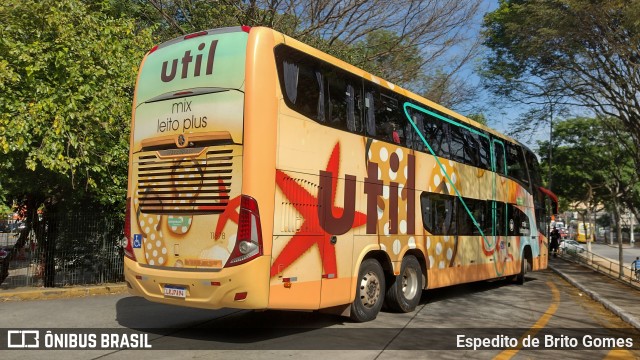 UTIL - União Transporte Interestadual de Luxo 11878 na cidade de São Paulo, São Paulo, Brasil, por Espedito de Brito Gomes. Número da foto: #9657951.