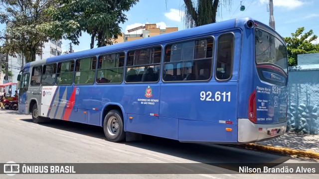 Empresa de Ônibus Pássaro Marron 92.611 na cidade de Aparecida, São Paulo, Brasil, por Nilson Brandão Alves. Número da foto: #9659250.