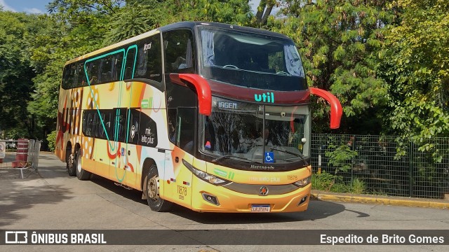UTIL - União Transporte Interestadual de Luxo 11878 na cidade de São Paulo, São Paulo, Brasil, por Espedito de Brito Gomes. Número da foto: #9657944.