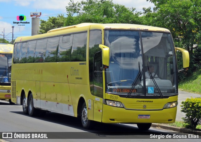 Viação Itapemirim 9539 na cidade de Campinas, São Paulo, Brasil, por Sérgio de Sousa Elias. ID da foto: 9659272.