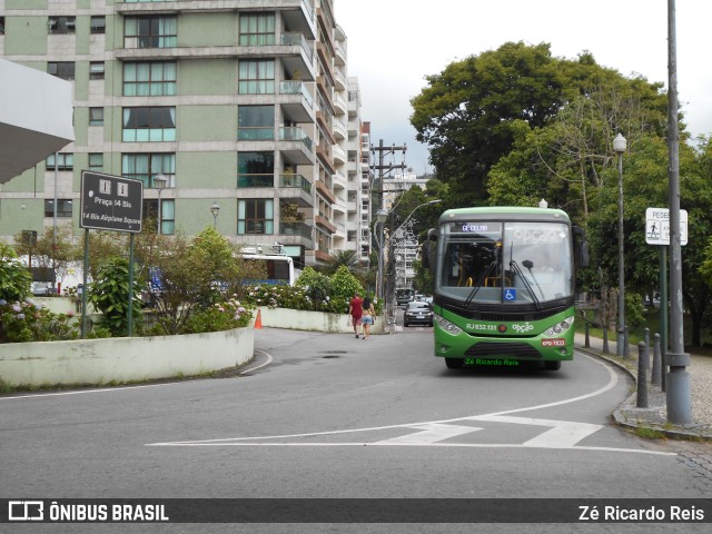 Opção Fretamento e Turismo RJ 632.131 na cidade de Petrópolis, Rio de Janeiro, Brasil, por Zé Ricardo Reis. ID da foto: 9658618.