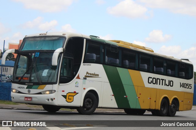 Empresa Gontijo de Transportes 14055 na cidade de São Paulo, São Paulo, Brasil, por Jovani Cecchin. ID da foto: 9660011.