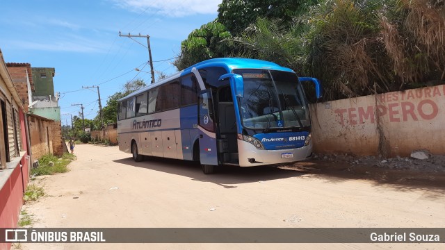 ATT - Atlântico Transportes e Turismo 881413 na cidade de Entre Rios, Bahia, Brasil, por Gabriel Souza. ID da foto: 9662767.