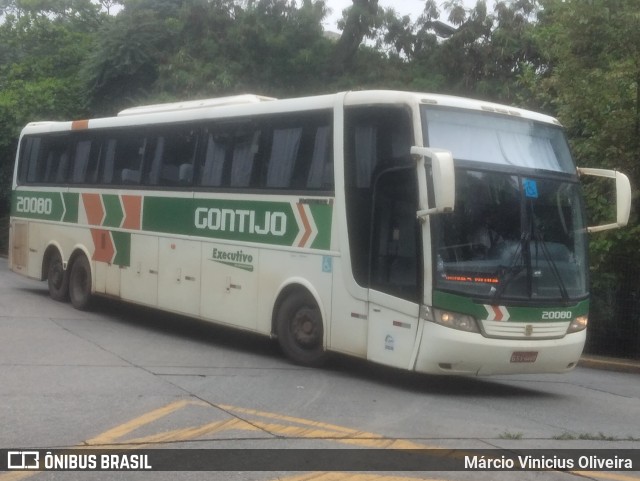 Empresa Gontijo de Transportes 20080 na cidade de São Paulo, São Paulo, Brasil, por Márcio Vinicius Oliveira. Número da foto: #9660953.