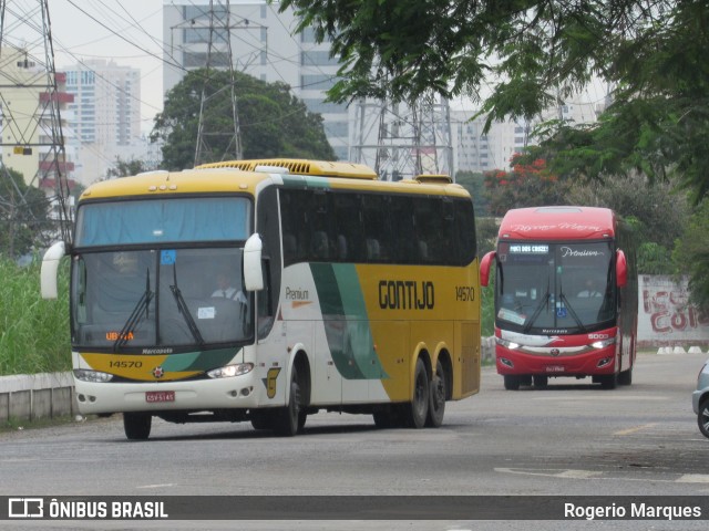 Empresa Gontijo de Transportes 14570 na cidade de São José dos Campos, São Paulo, Brasil, por Rogerio Marques. Número da foto: #9662867.