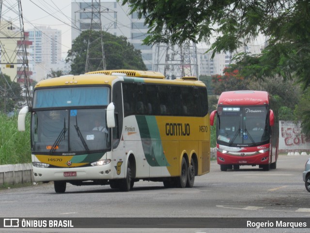 Empresa Gontijo de Transportes 14570 na cidade de São José dos Campos, São Paulo, Brasil, por Rogerio Marques. ID da foto: 9662867.