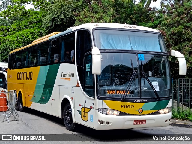 Empresa Gontijo de Transportes 14160 na cidade de São Paulo, São Paulo, Brasil, por Valnei Conceição. ID da foto: 9662174.