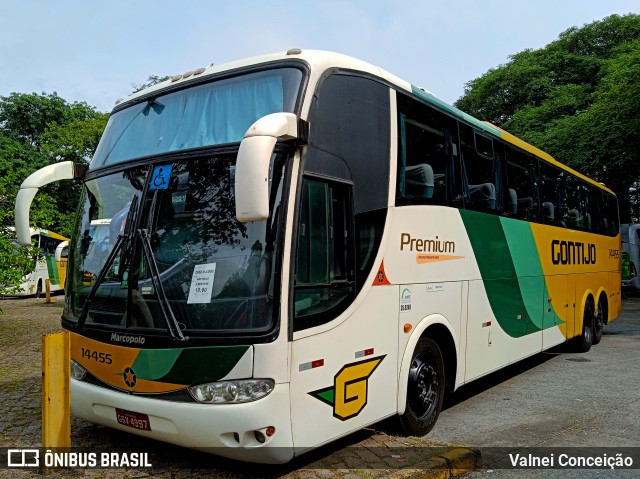 Empresa Gontijo de Transportes 14455 na cidade de São Paulo, São Paulo, Brasil, por Valnei Conceição. ID da foto: 9662089.