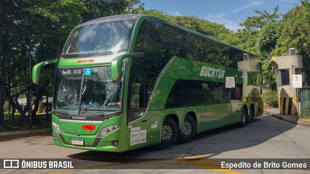 Eucatur - Empresa União Cascavel de Transportes e Turismo 5505 na cidade de São Paulo, São Paulo, Brasil, por Espedito de Brito Gomes. Número da foto: #9663062.