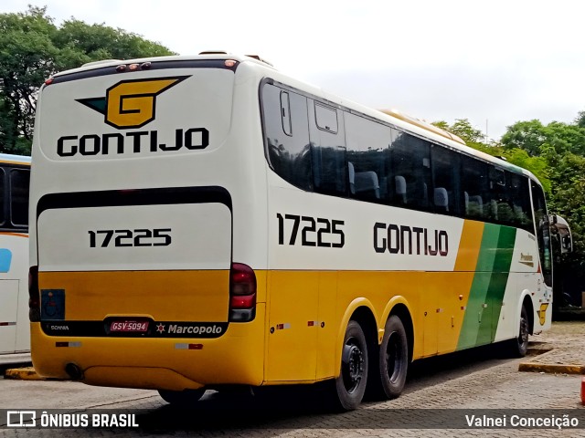 Empresa Gontijo de Transportes 17225 na cidade de São Paulo, São Paulo, Brasil, por Valnei Conceição. ID da foto: 9662085.