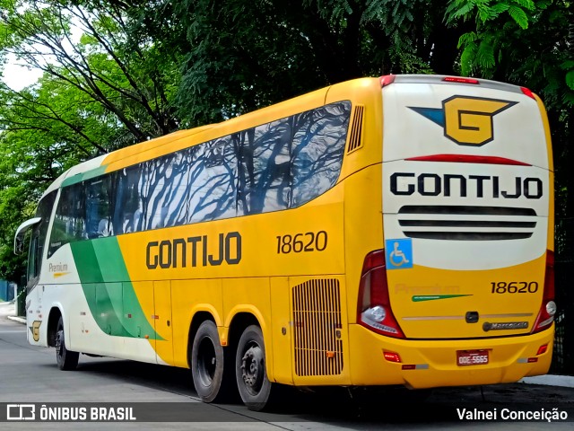 Empresa Gontijo de Transportes 18620 na cidade de São Paulo, São Paulo, Brasil, por Valnei Conceição. ID da foto: 9662116.