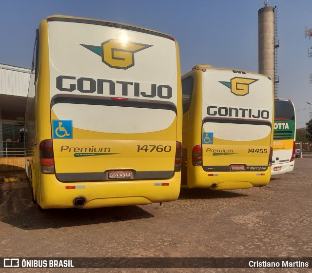 Empresa Gontijo de Transportes 14760 na cidade de Ribeirão Preto, São Paulo, Brasil, por Cristiano Martins. ID da foto: 9663616.