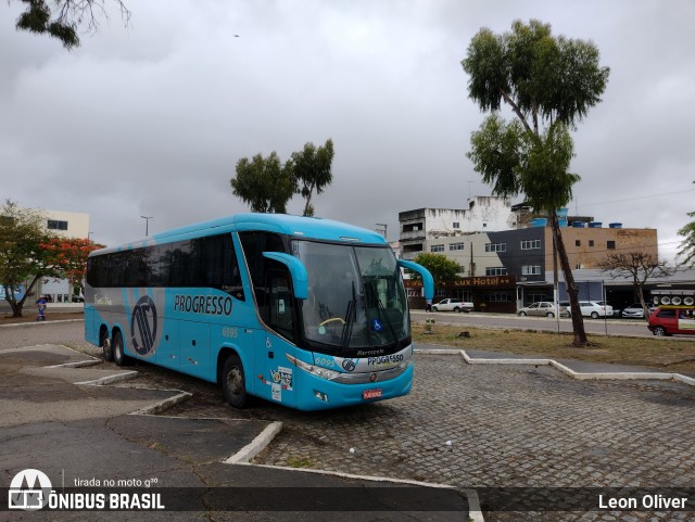 Auto Viação Progresso 6095 na cidade de Belo Jardim, Pernambuco, Brasil, por Leon Oliver. ID da foto: 9660645.