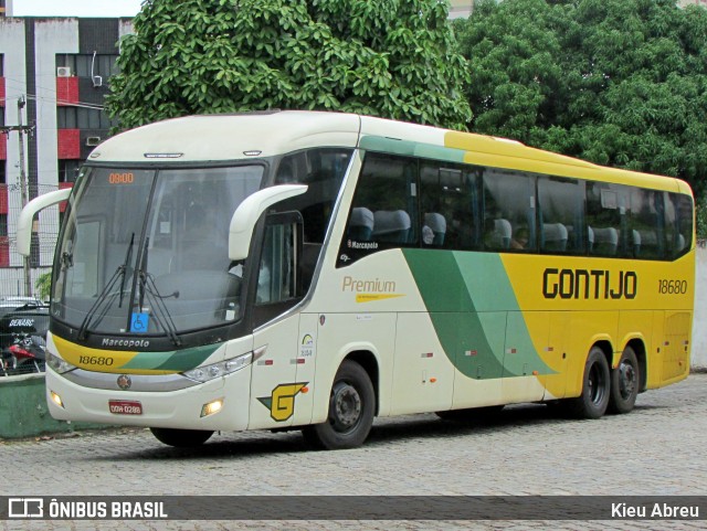 Empresa Gontijo de Transportes 18680 na cidade de Fortaleza, Ceará, Brasil, por Kieu Abreu. ID da foto: 9663551.