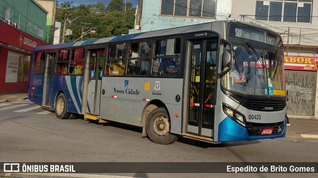 Viação Nossa Cidade 00423 na cidade de Franco da Rocha, São Paulo, Brasil, por Espedito de Brito Gomes. Número da foto: #9660632.