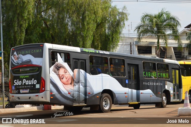 Viação Garcia 81047 na cidade de Maringá, Paraná, Brasil, por José Melo. Número da foto: #9662567.