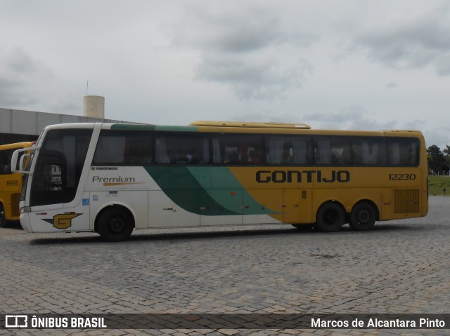 Empresa Gontijo de Transportes 12230 na cidade de Perdões, Minas Gerais, Brasil, por Marcos de Alcantara Pinto. Número da foto: #9662673.
