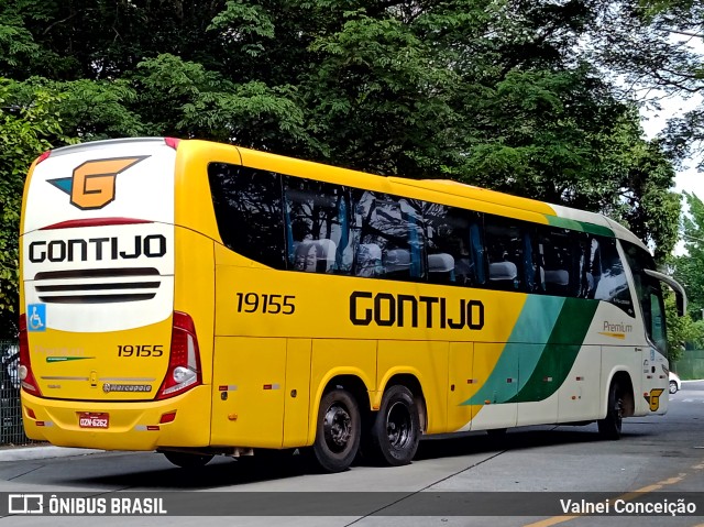 Empresa Gontijo de Transportes 19155 na cidade de São Paulo, São Paulo, Brasil, por Valnei Conceição. ID da foto: 9662111.