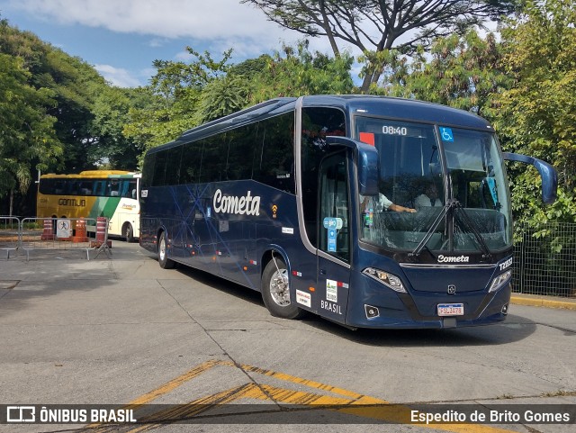 Viação Cometa 721537 na cidade de São Paulo, São Paulo, Brasil, por Espedito de Brito Gomes. ID da foto: 9663044.